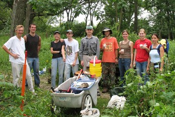 Image of UW-Madison Arboretum Earth Partnership Restoration Team